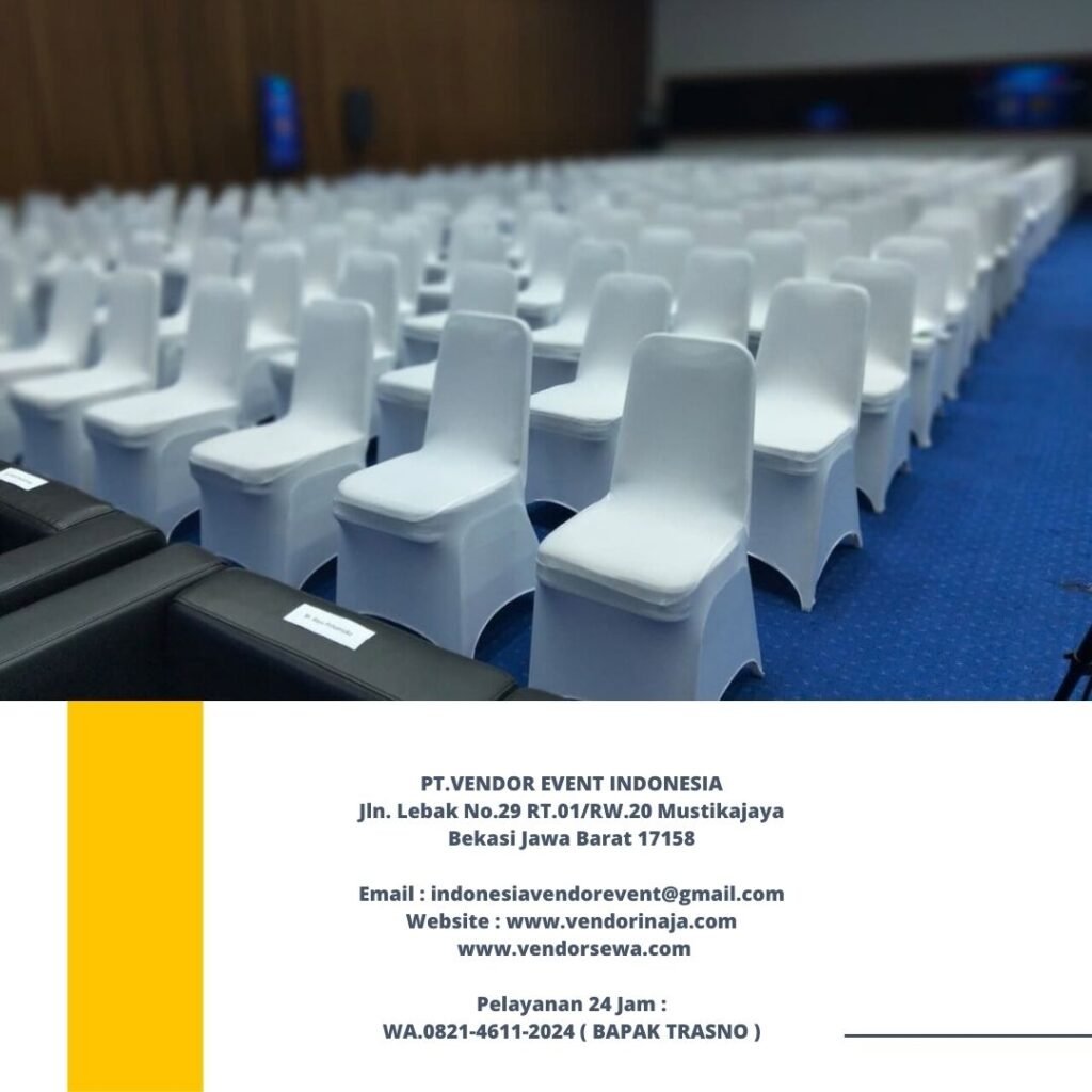 Sewa Kursi Futura Cover Putih Model Strict Jakarta