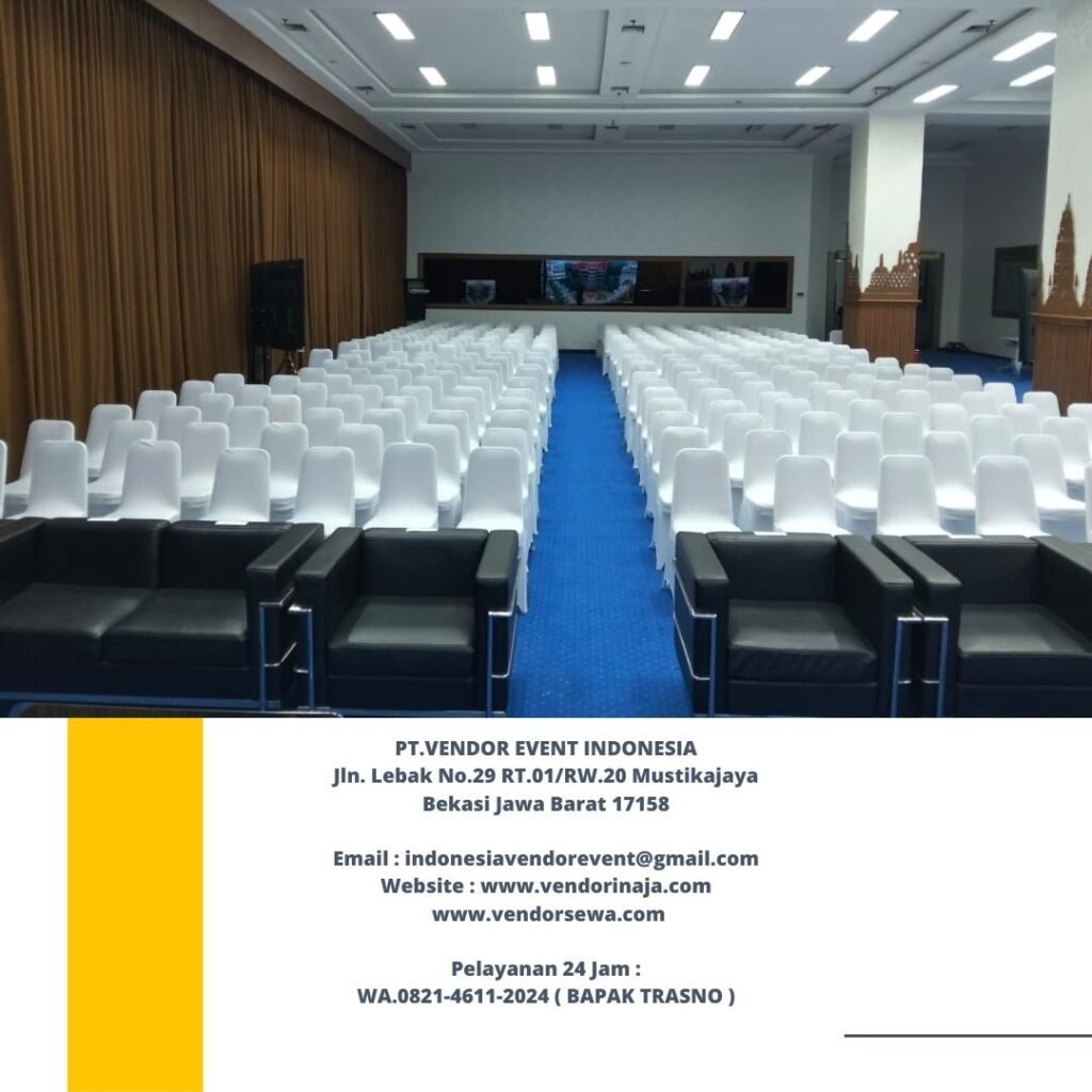 Sewa Kursi Futura Cover Putih Model Strict Jakarta