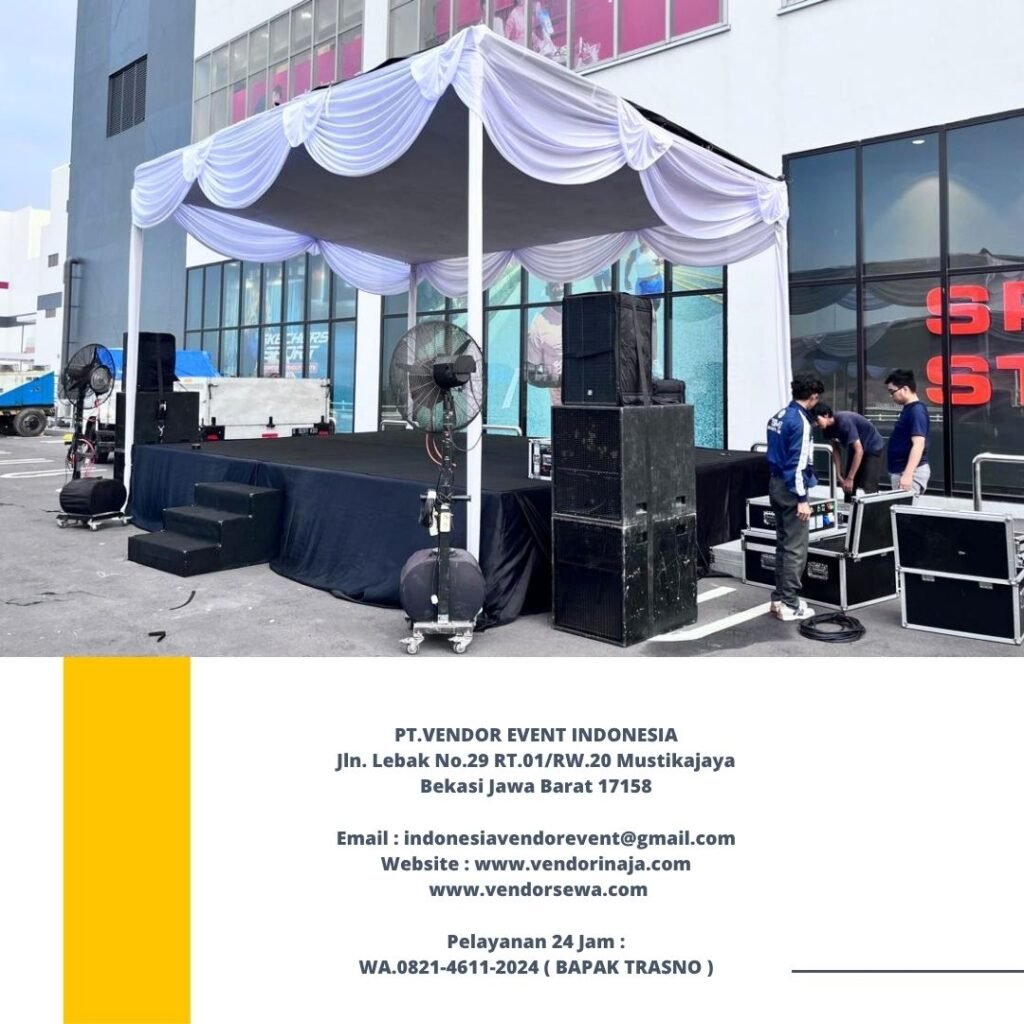 Sewa Tenda Plafon Poni Putih Jakarta