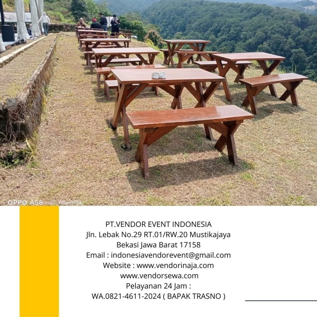 Sewa bangku Taman Kaki silang Area Bogor