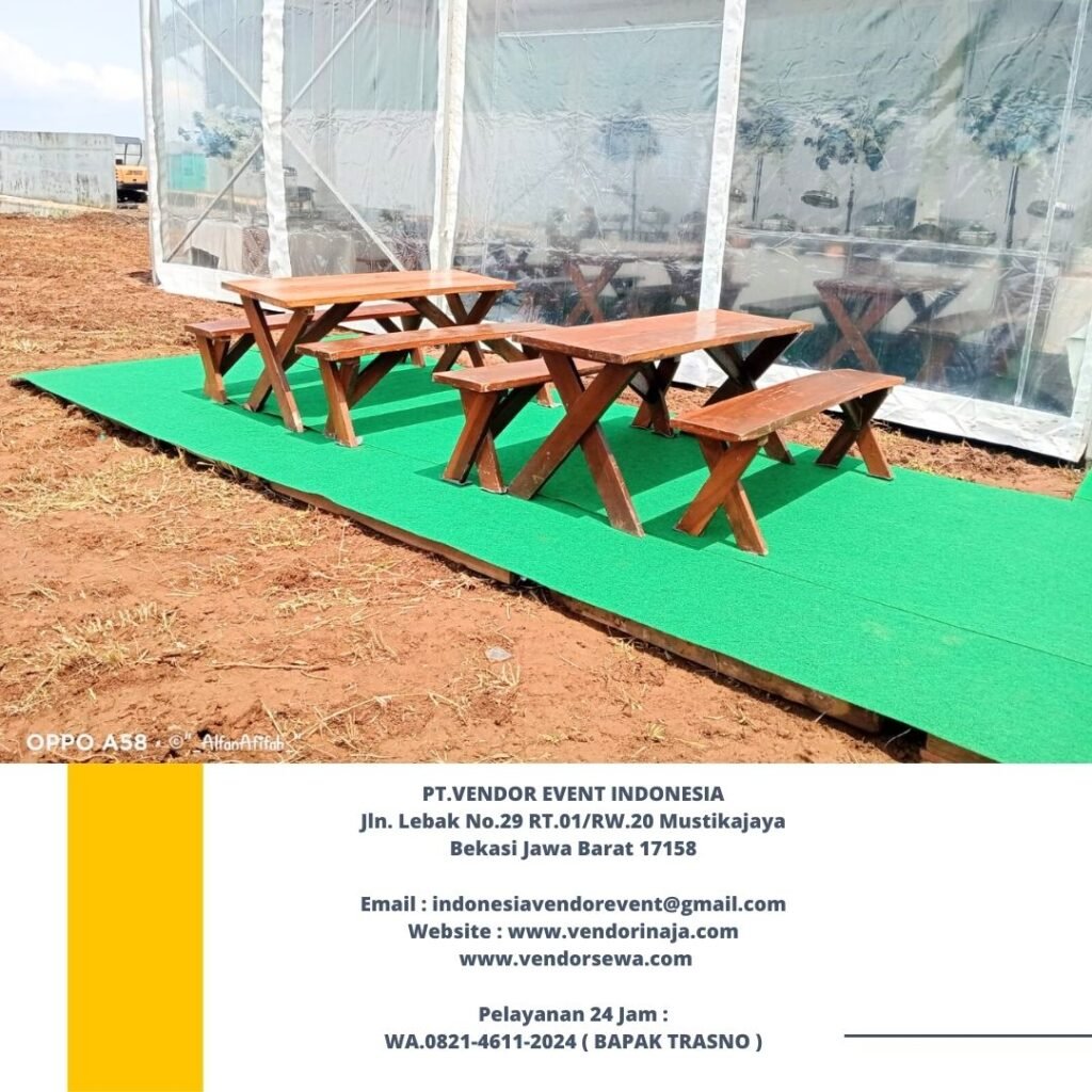 Sewa bangku Taman Kaki silang Area Bogor