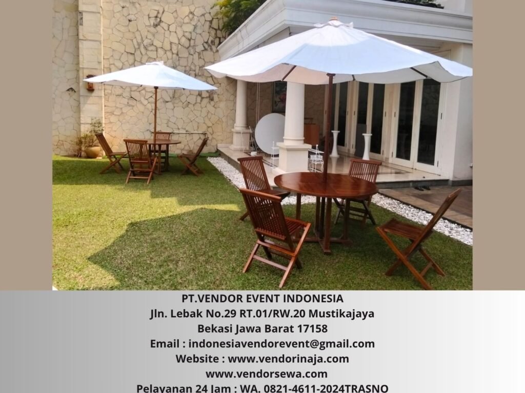 Sewa Tenda Parasol Atap Putih Murah Berkualitas Area Jakarta