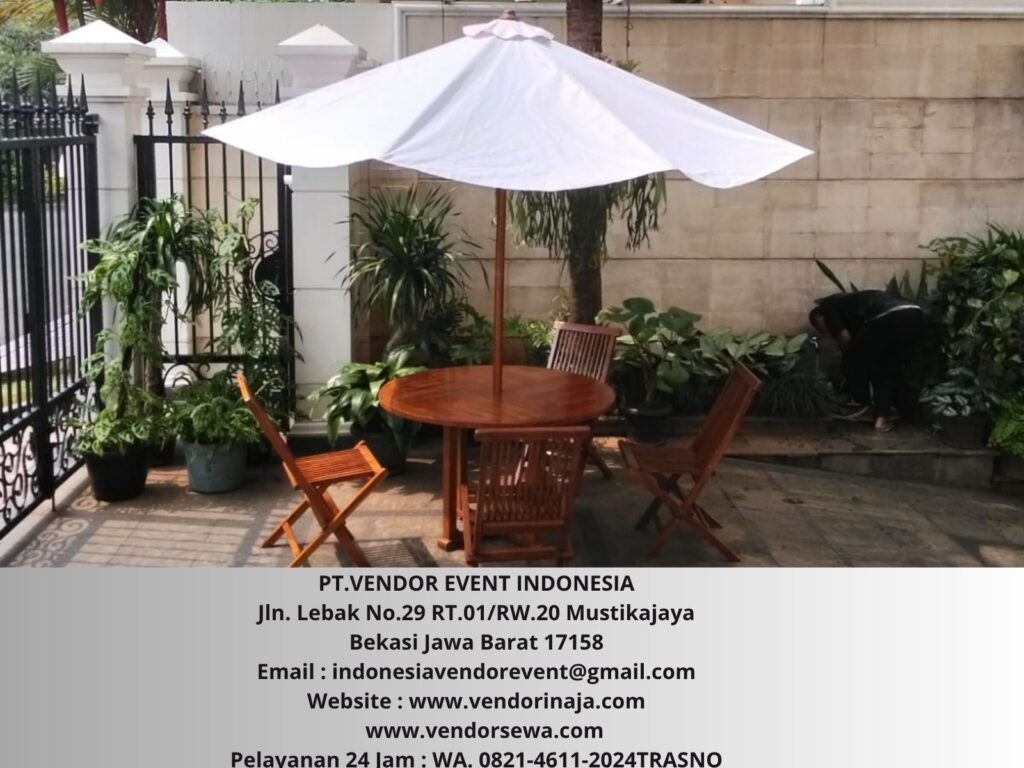 Sewa Tenda Parasol Atap Putih Murah Berkualitas Area Jakarta