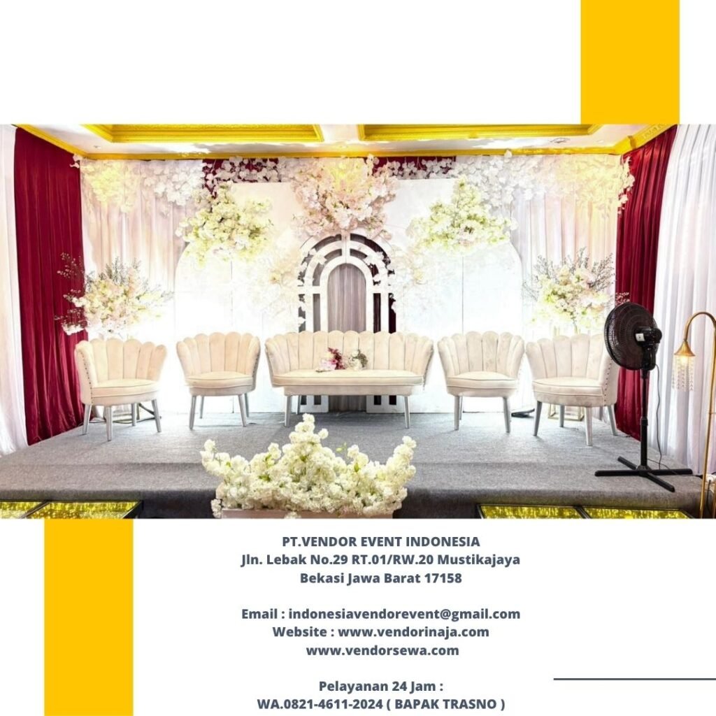 Jasa Dekorasi Wedding,pelaminan,Panggung,Tenda Jakarta