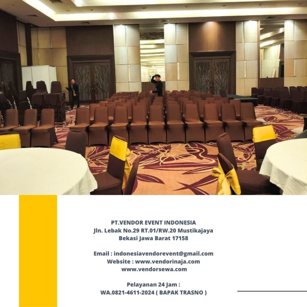 Jasa sewa Kursi Cover Sarung Kursi Cokelat Ketat Jakarta