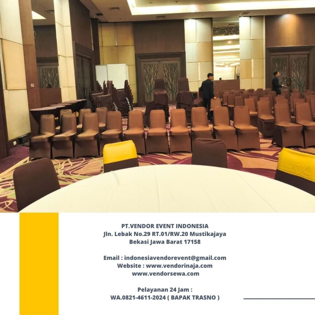 Jasa sewa Kursi Cover Sarung Kursi Cokelat Ketat Jakarta