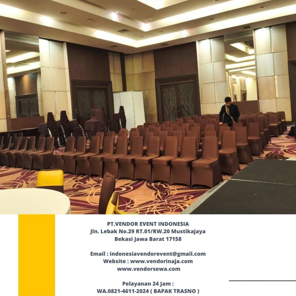 Jasa sewa Kursi Cover Sarung Kursi Cokelat Ketat Jakarta