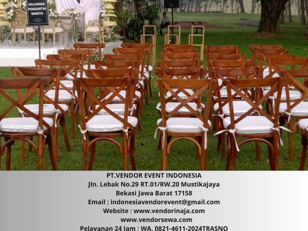 Rental Kursi Cross Back Karawaci Tangerang