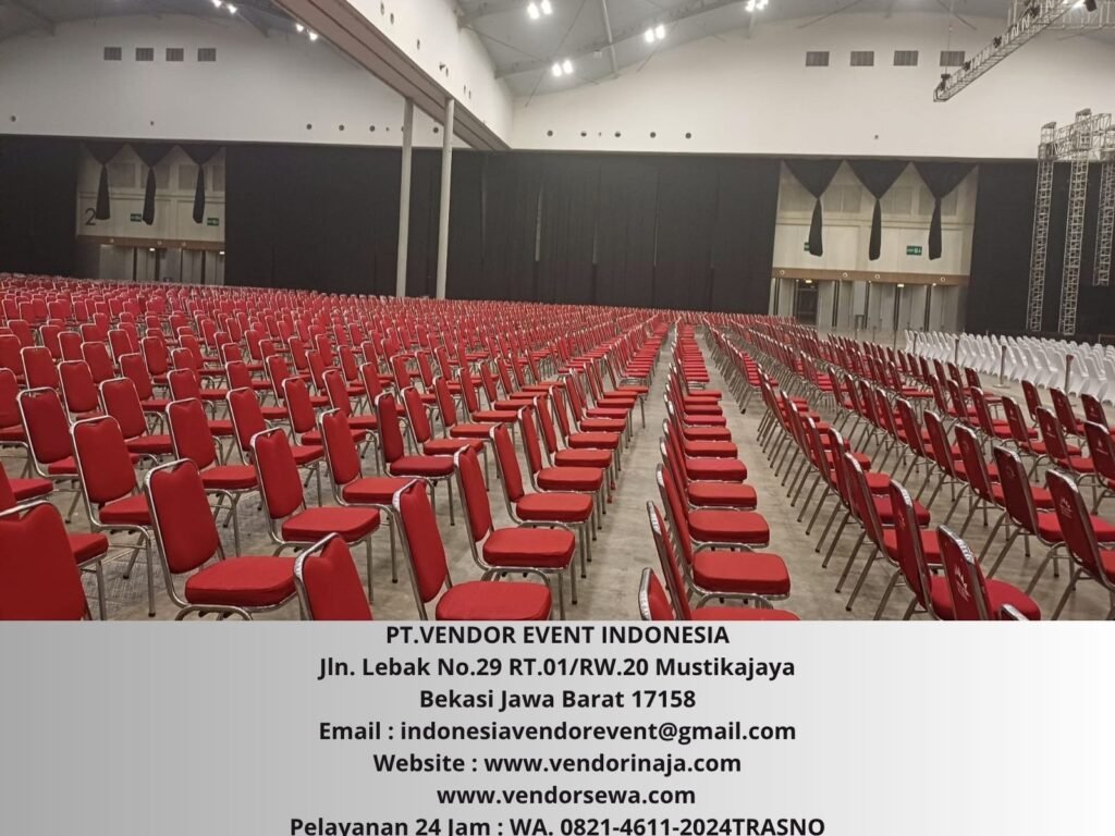 Sewa Kursi Event Polos Dan Bercover Siap Kirim Area Jabodetabek