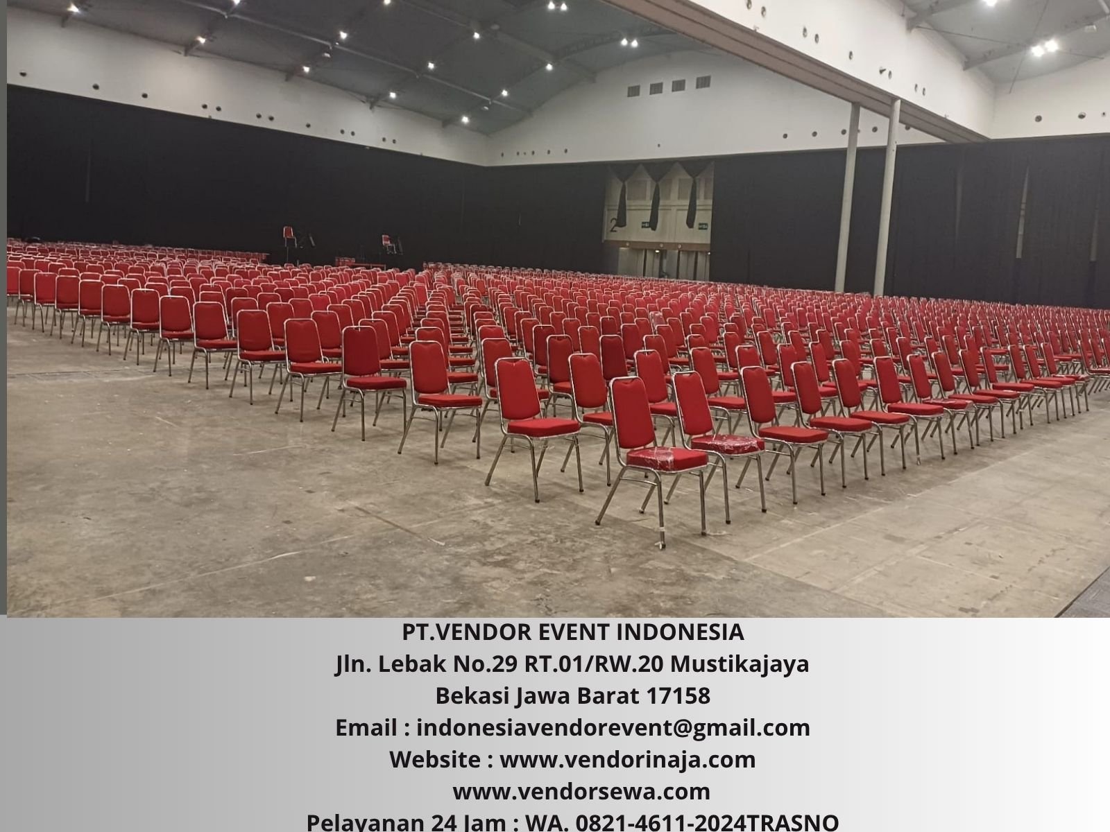 Sewa Kursi Event Polos Dan Bercover Siap Kirim Area Jabodetabek