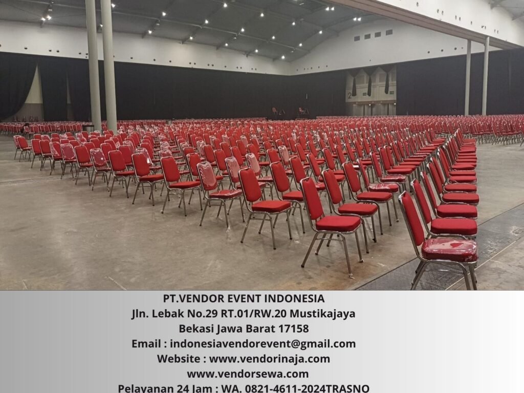 Sewa Kursi Event Polos Dan Bercover Siap Kirim Area Jabodetabek
