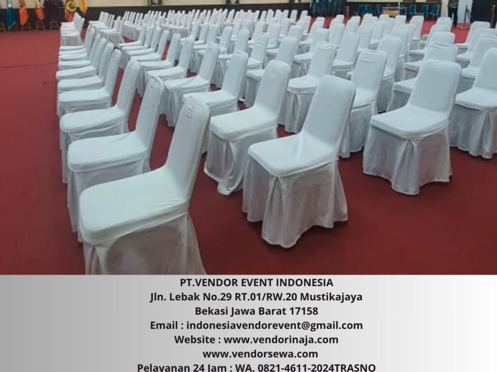 Sewa Kursi Futura Cover Rumbai Putih Jakarta