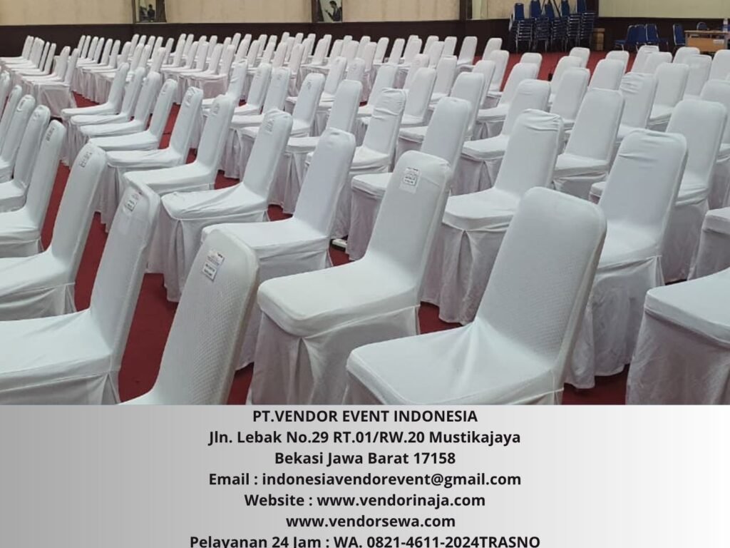 Sewa Kursi Futura Cover Rumbai Putih Jakarta