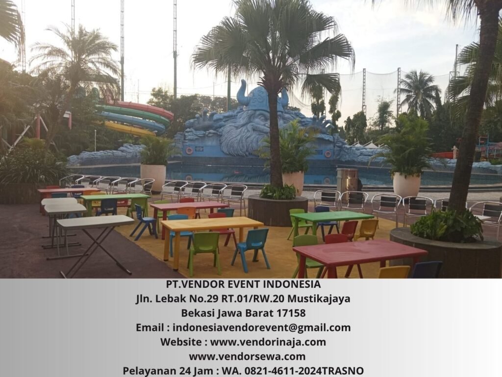 Sewa Meja Kursi Anak Event Pondok Indah Mall