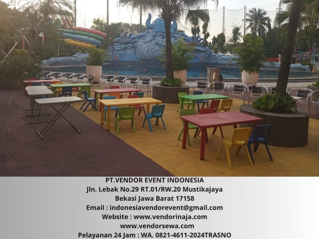 Sewa Meja Kursi Anak Event Pondok Indah Mall