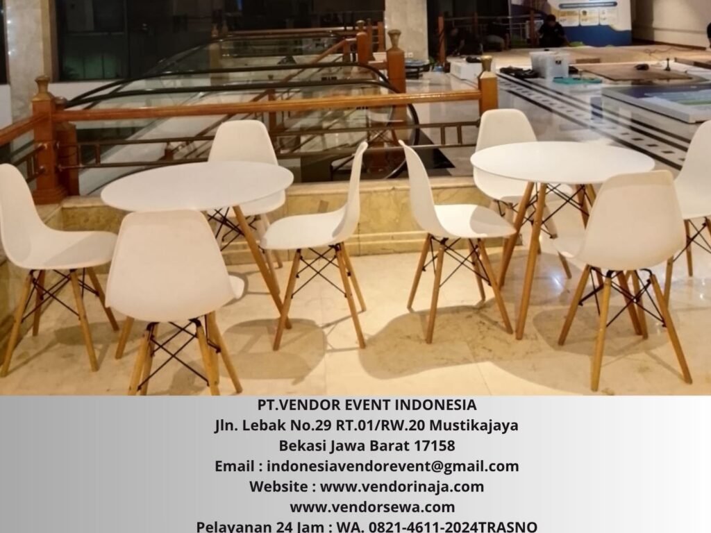 Sewa Kursi Scrambel Set Meja Dirmy D180cm Jakarta