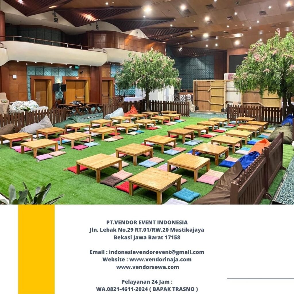 Sewa Meja Lesehan Dan Bantal Lesehan Di Jakarta