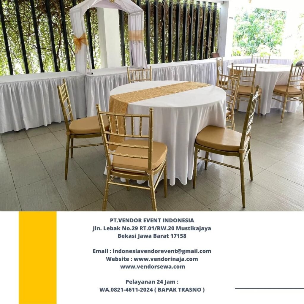 Sewa Meja Prasmanan Atau Meja Buffet Area Jakarta