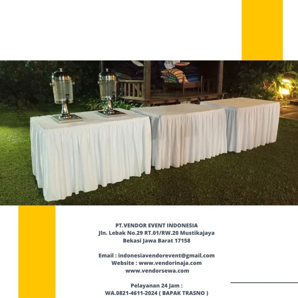 Sewa Meja Prasmanan Atau Meja Buffet Area Jakarta