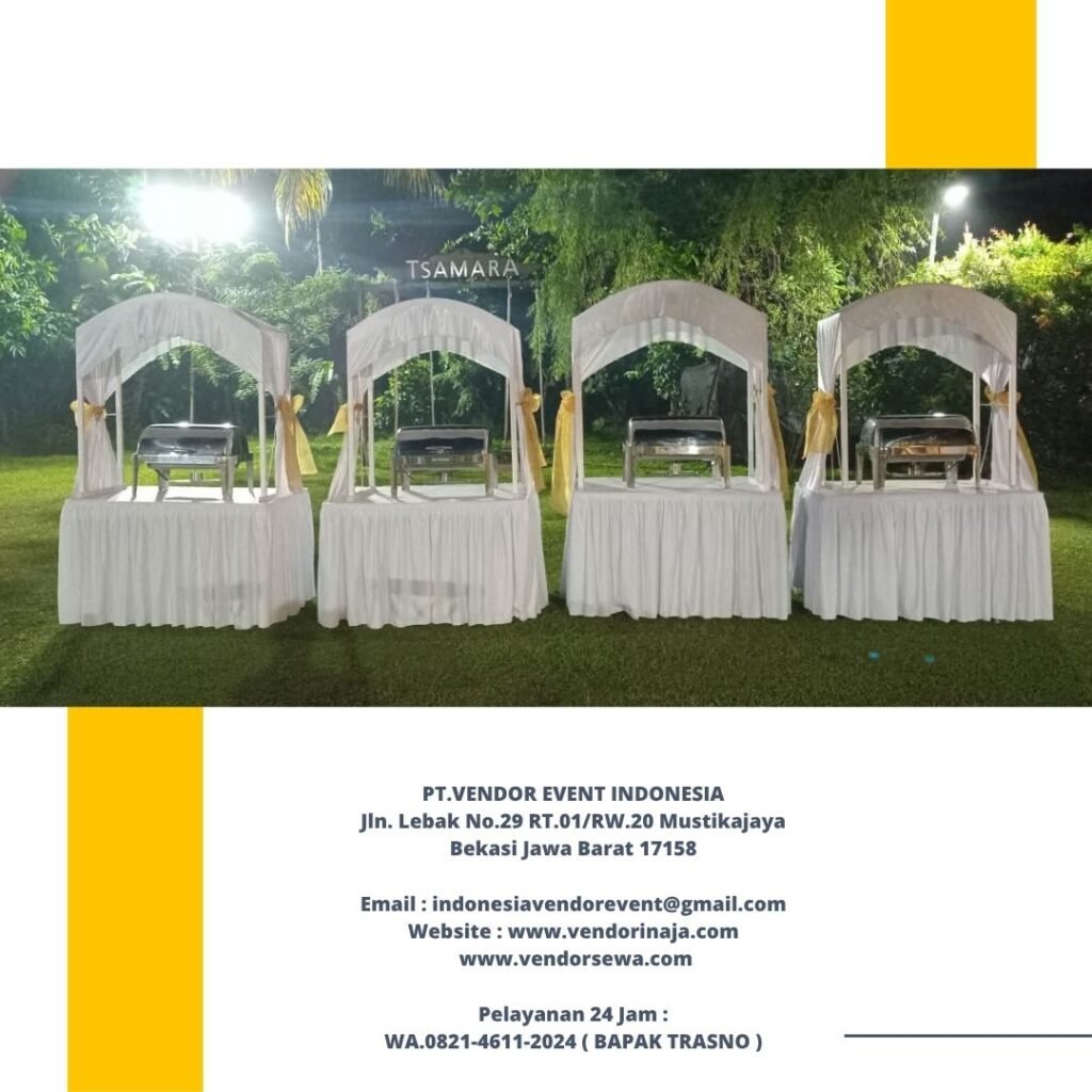 Sewa Meja Prasmanan Atau Meja Buffet Area Jakarta