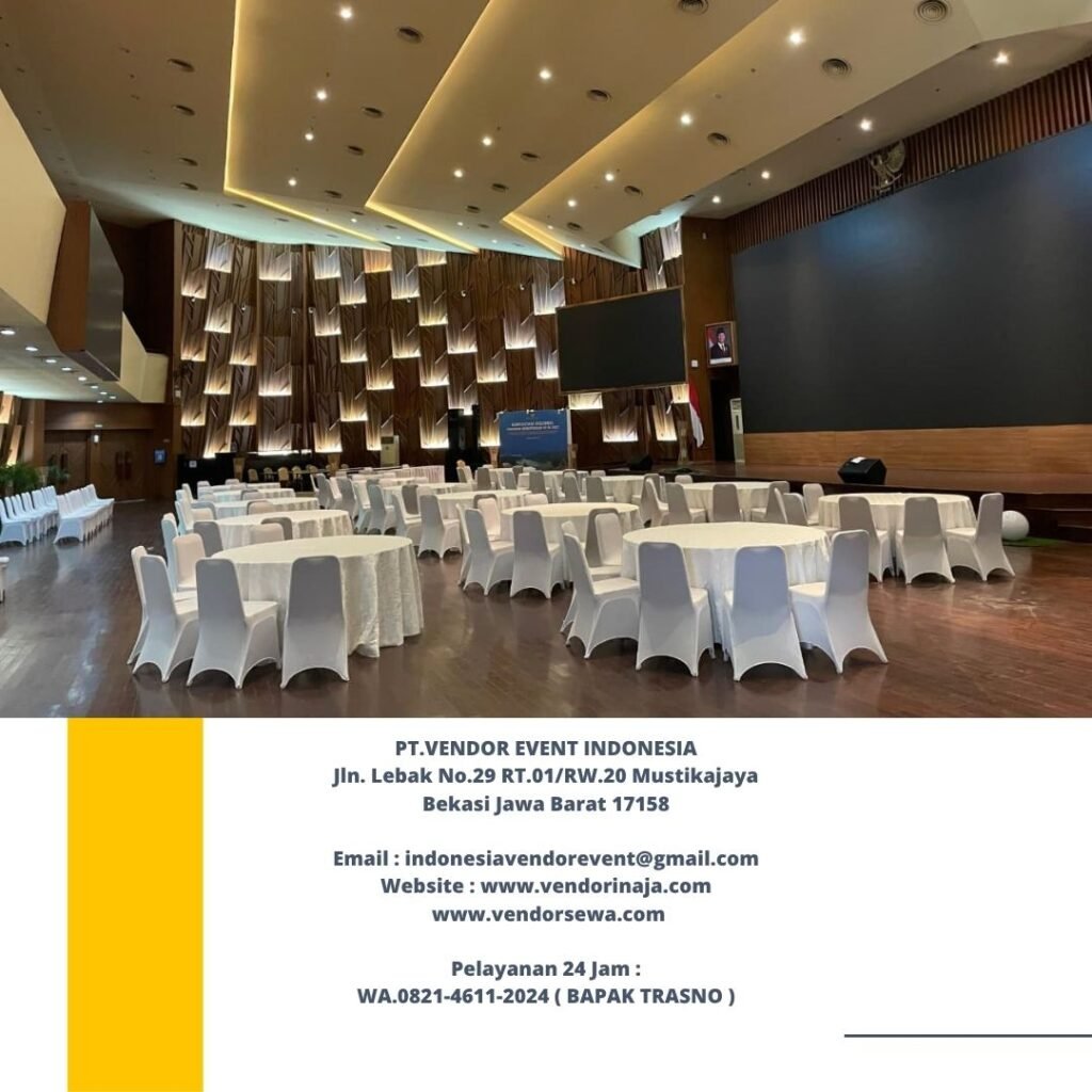 Sewa Misty Cool,Meja Bundar, Kursi Event Bogor