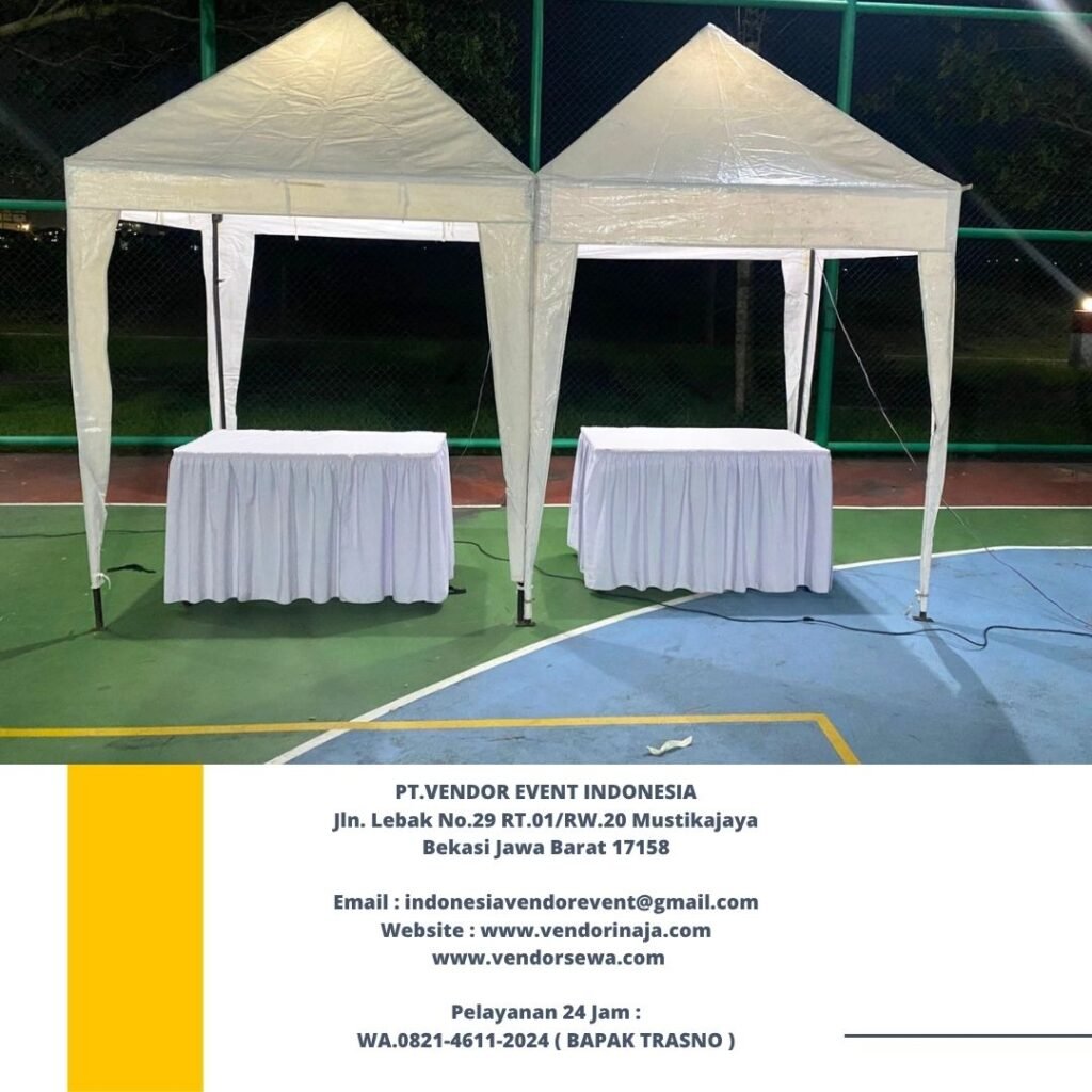 Sewa Tenda Bazar Ukuran 2x2m Jakarta