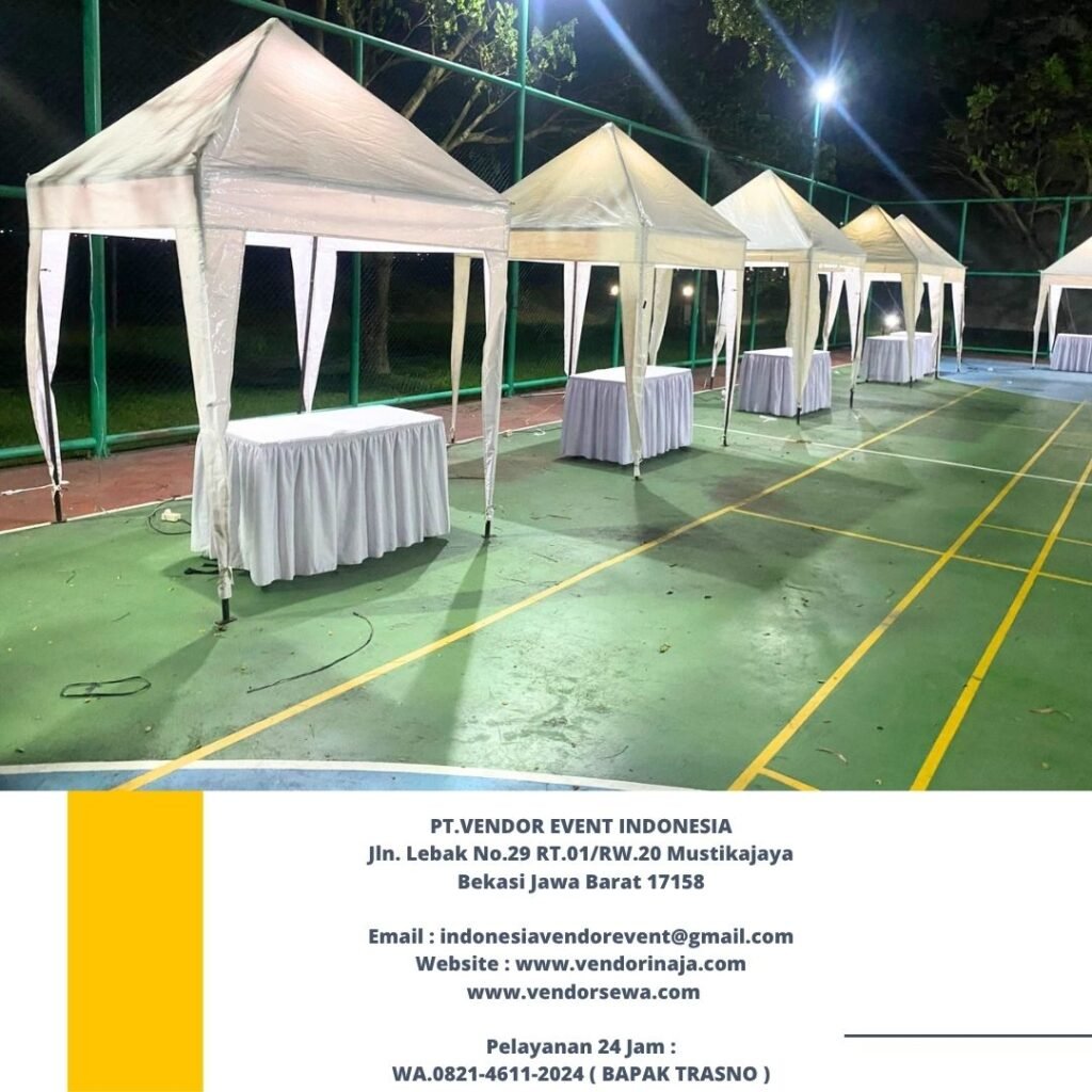 Sewa Tenda Bazar Ukuran 2x2m Jakarta