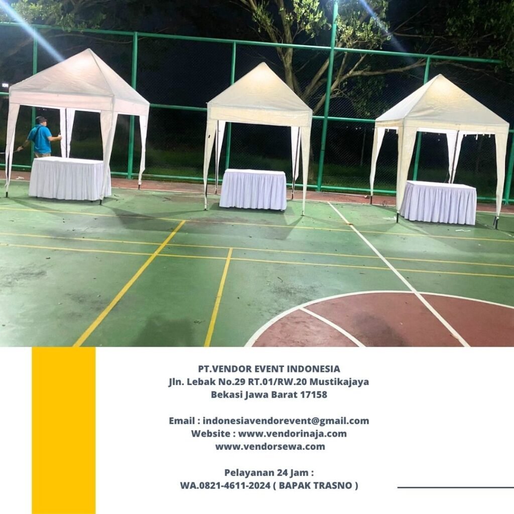 Sewa Tenda Bazar Ukuran 2x2m Jakarta