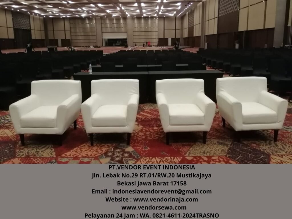 Sewa Sofa Scandinavia Putih Bersih Terdekat Jakarta