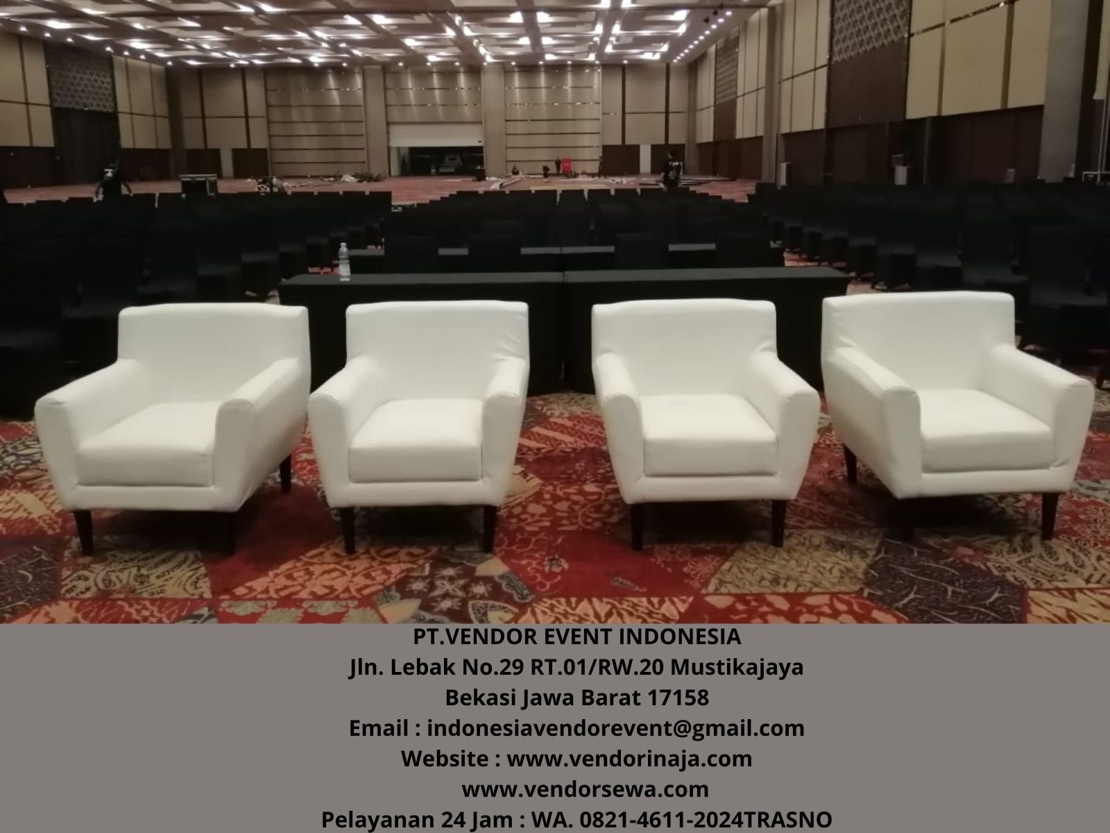 Sewa Sofa Scandinavia Putih Bersih Terdekat Jakarta