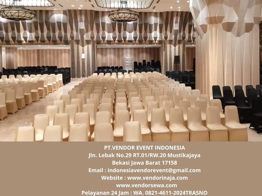 Sewa Kursi Futura Cover Street Gold Jakarta Pusat