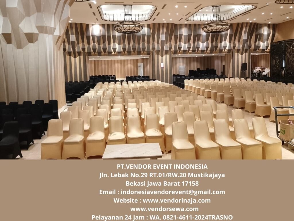 Sewa Kursi Futura Cover Street Gold Jakarta Pusat