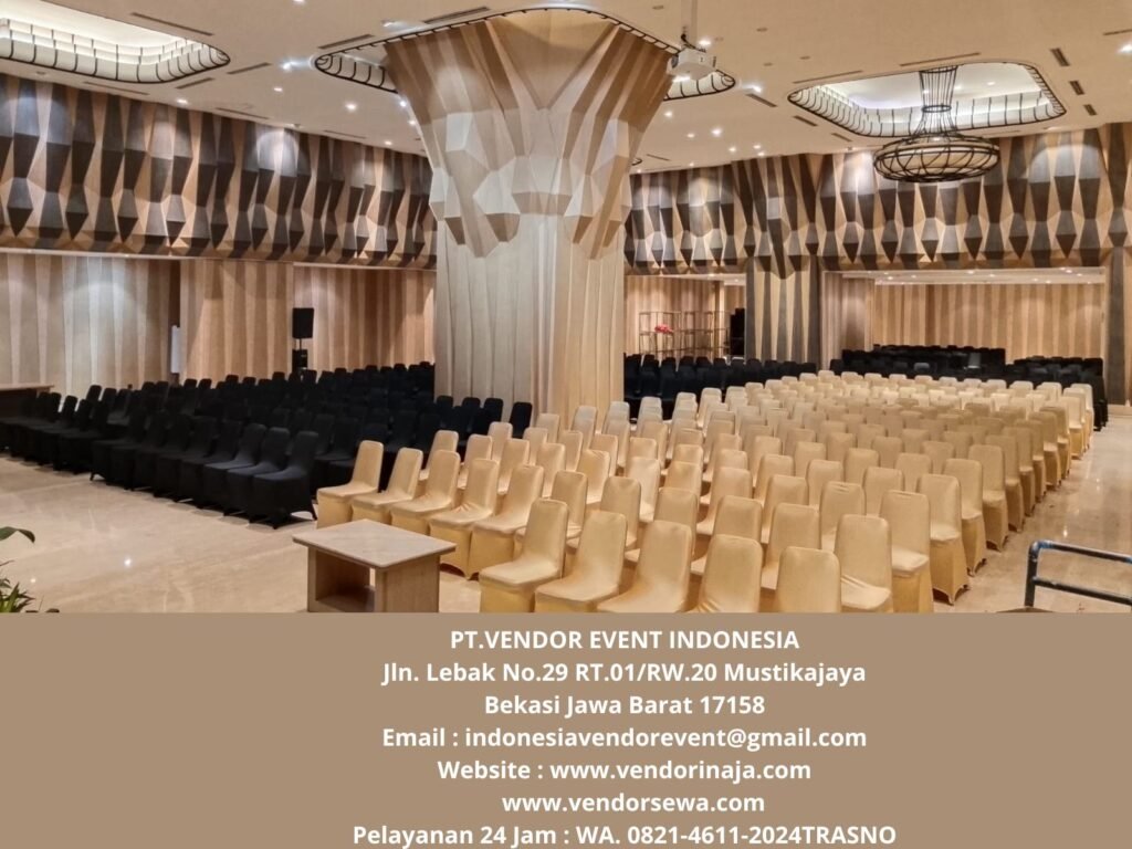 Sewa Kursi Futura Cover Street Gold Jakarta Pusat