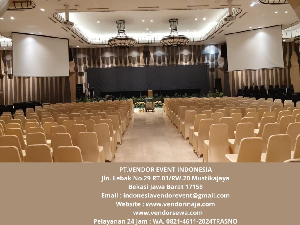 Sewa Kursi Futura Cover Street Gold Jakarta Pusat