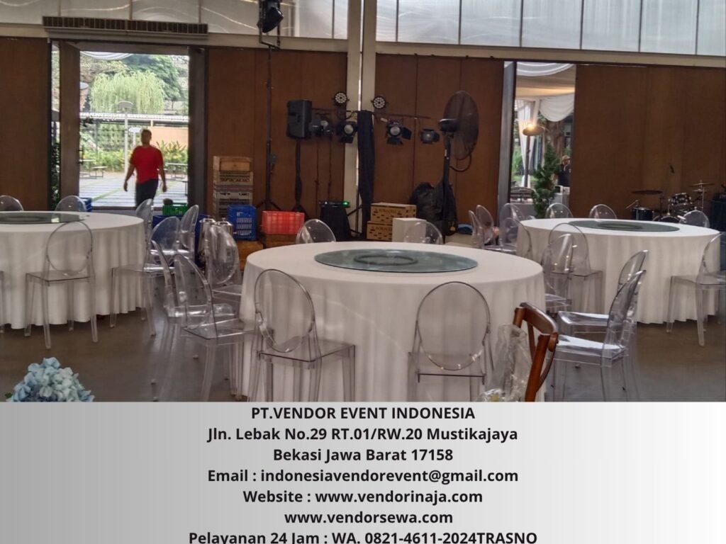 Rental ROUND TABLE Dan LAZY SUZZANE Tangerang