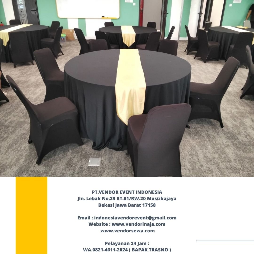 Rental round table,Kursi futura,Podium cokelat Jakarta
