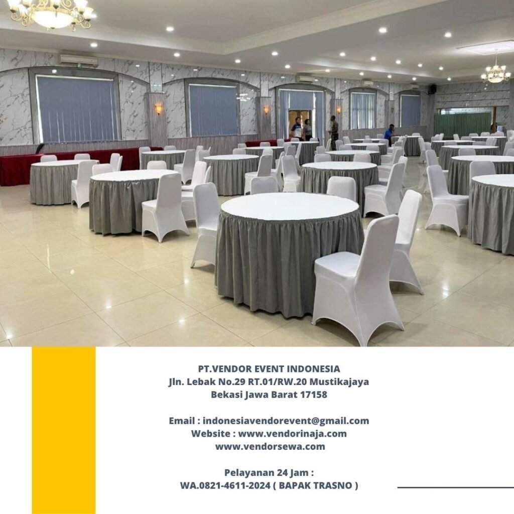 Sewa Napkin Abu-abu Event Hotel Margo Depok