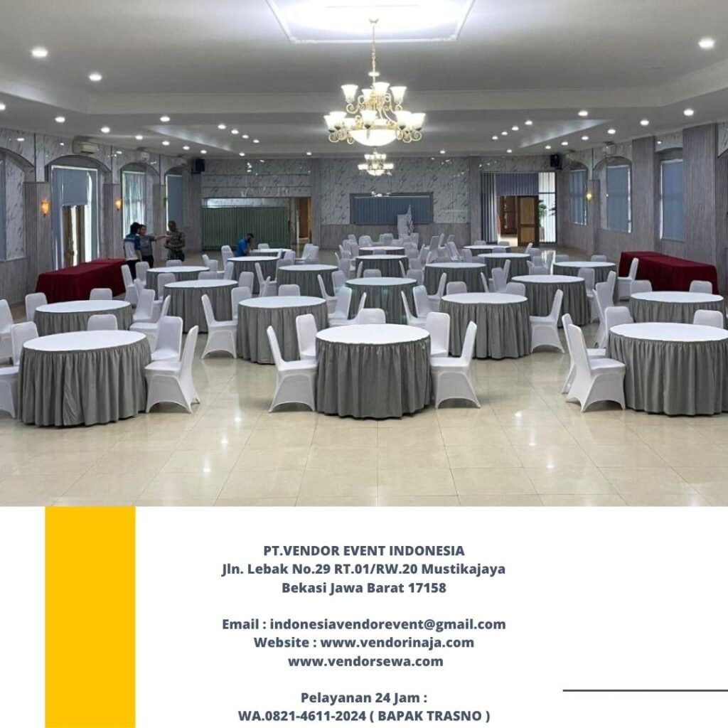 Sewa Napkin Abu-abu Event Hotel Margo Depok