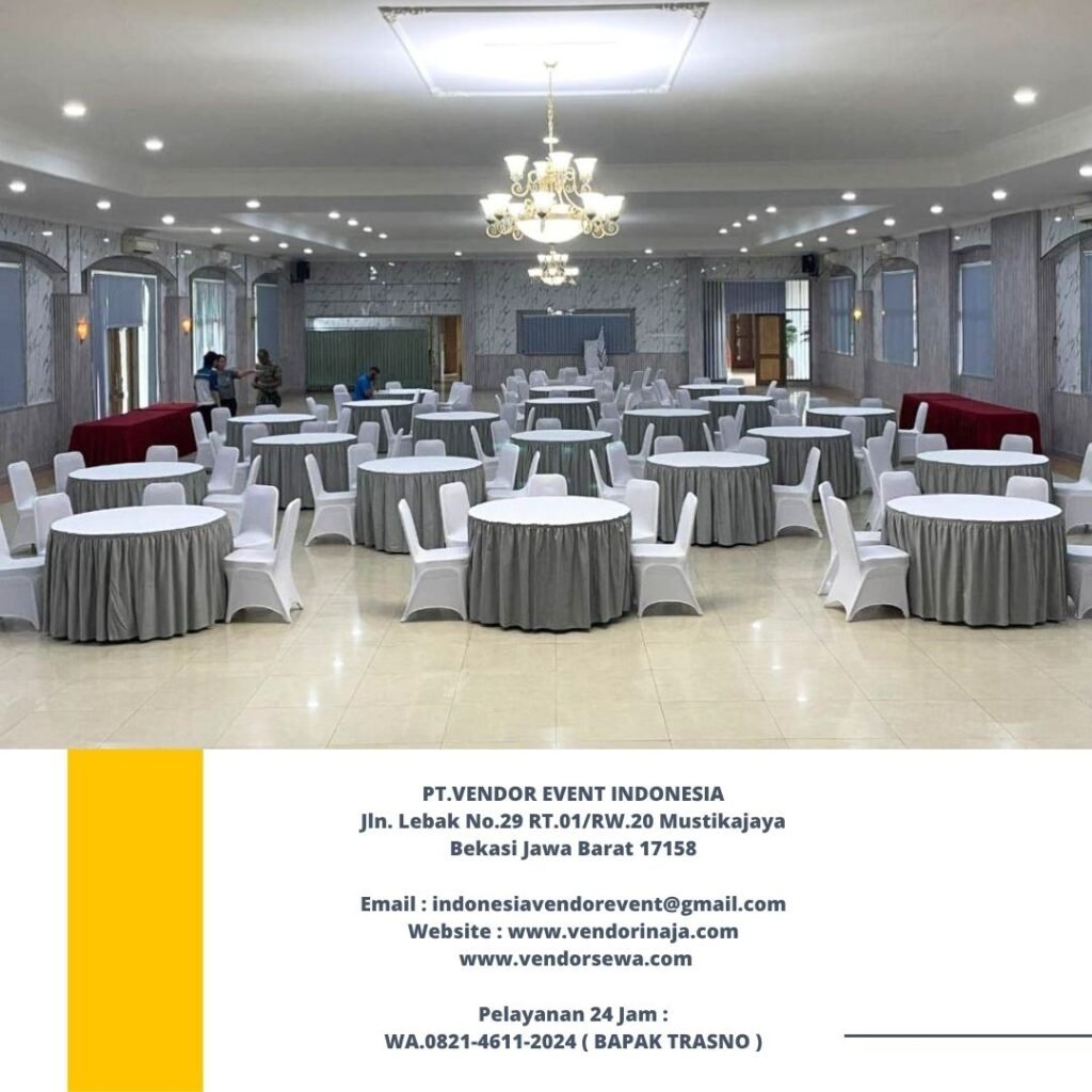 Sewa Napkin Abu-abu Event Hotel Margo Depok