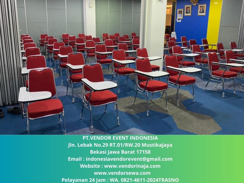 Jasa Sewa Kursi Kuliah Merah Jakarta Selatan