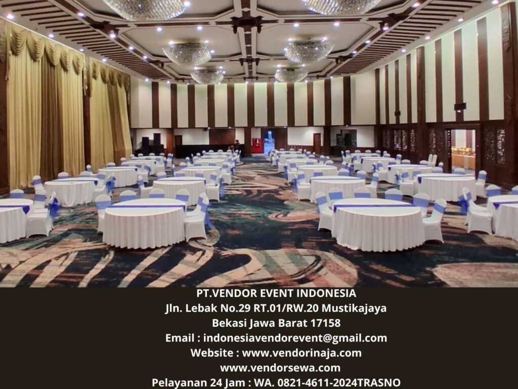 Sewa Kursi Event,Meja Bundar Full Cover Jakarta