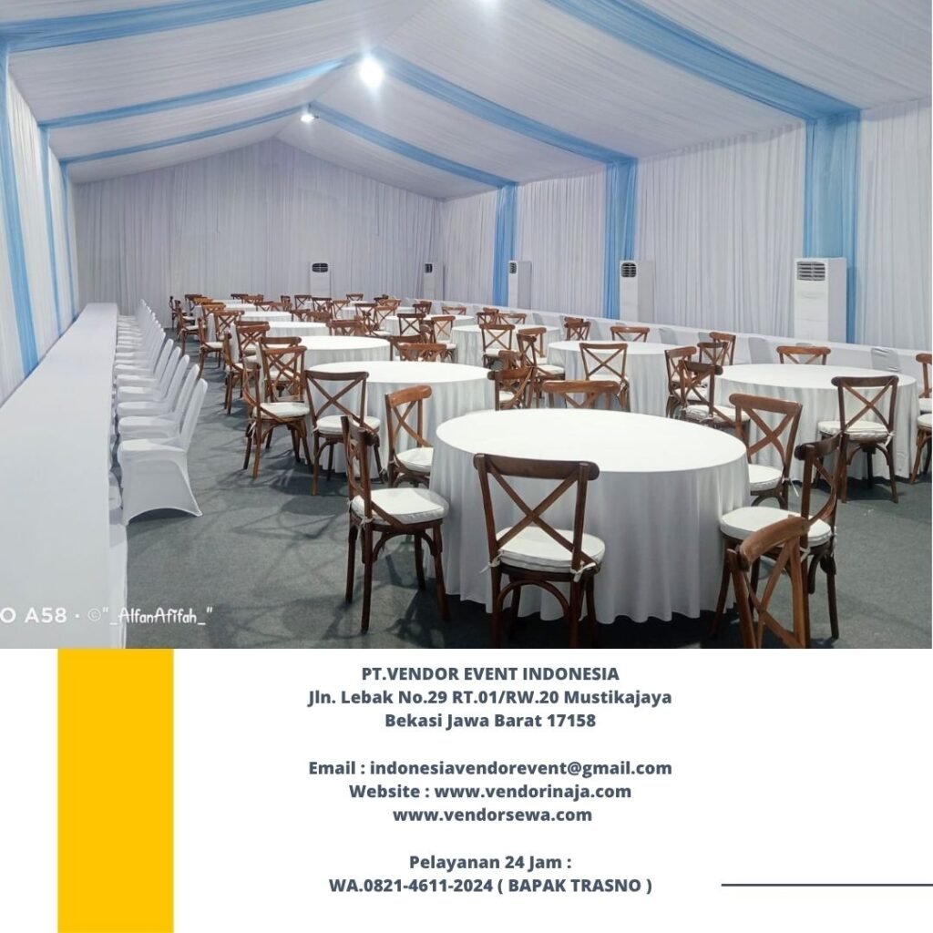 Rental Round Table,Kursi Silang Kayu Jakarta