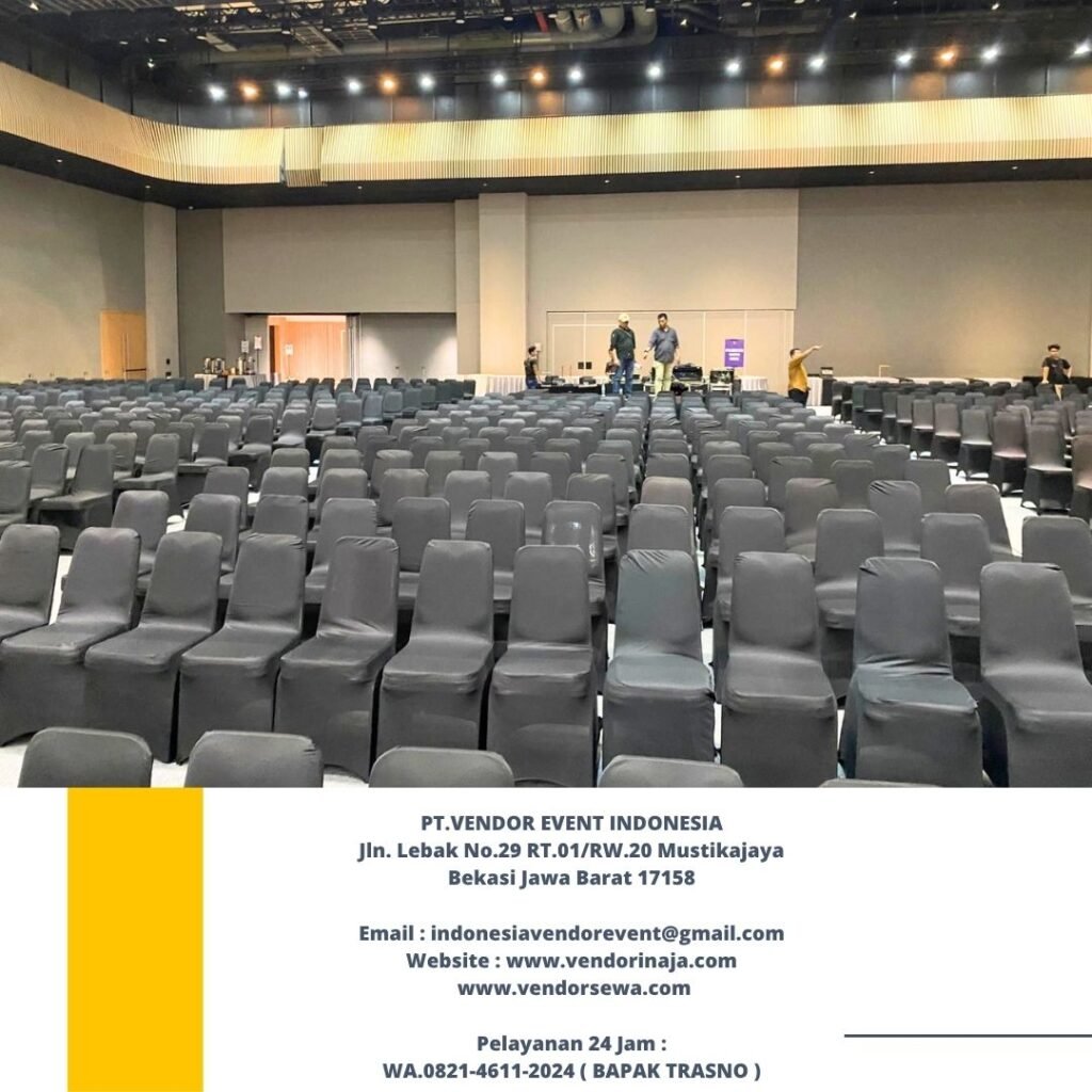 Sewa KURSI event COVER HITAM KETAT hotel Aston Tangerang