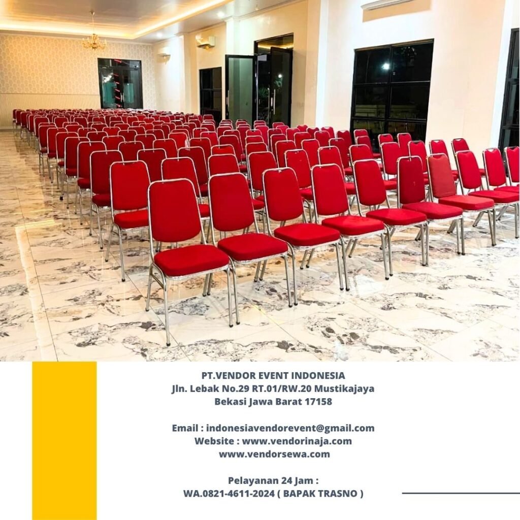 Sewa Kursi Event Polos Stok Ribuan Siap Kirim Area Jakarta