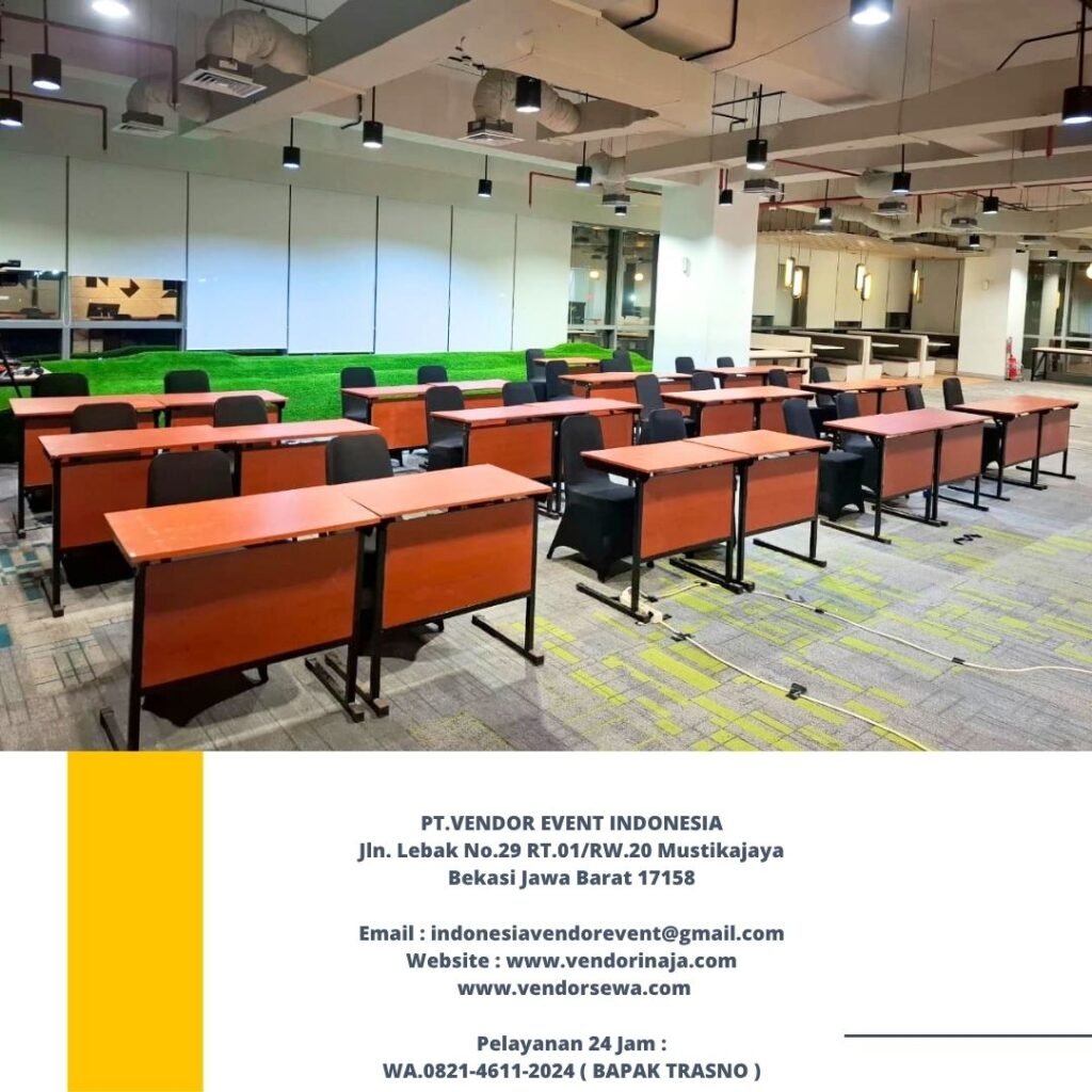Sewa Meja Test Single Type HPL Di Jakarta