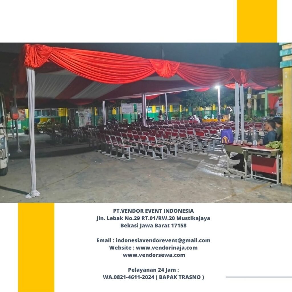 Sewa Tenda Serut merah putih Lebak bulus Jaksel