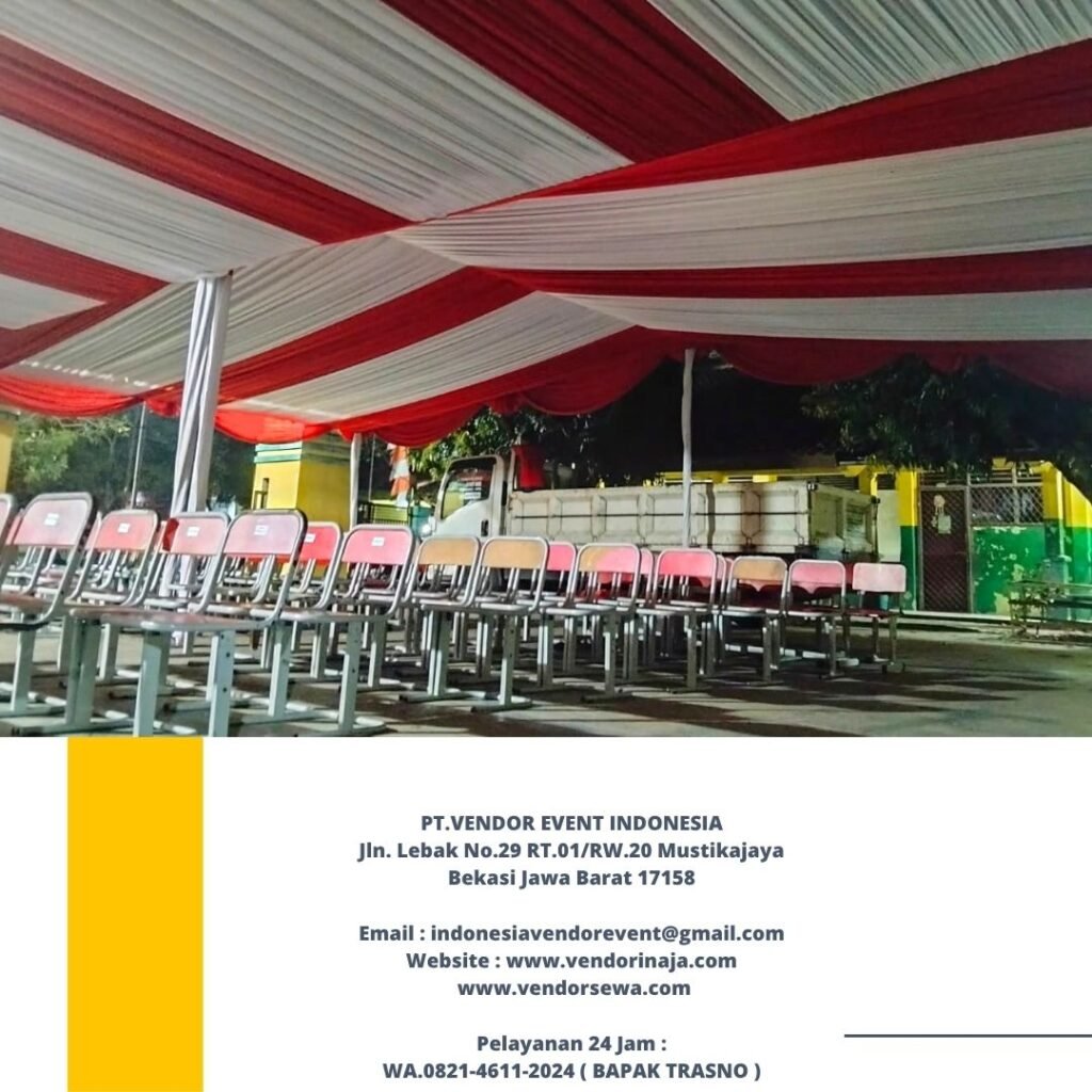 Sewa Tenda Serut merah putih Lebak bulus Jaksel