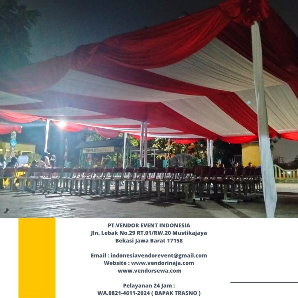 Sewa Tenda Serut merah putih Lebak bulus Jaksel