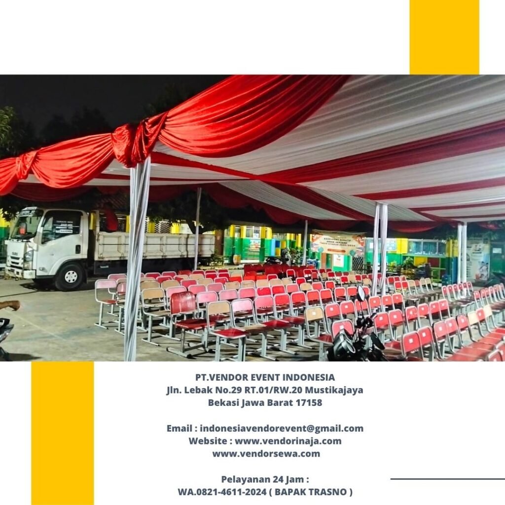Sewa Tenda Serut merah putih Lebak bulus Jaksel