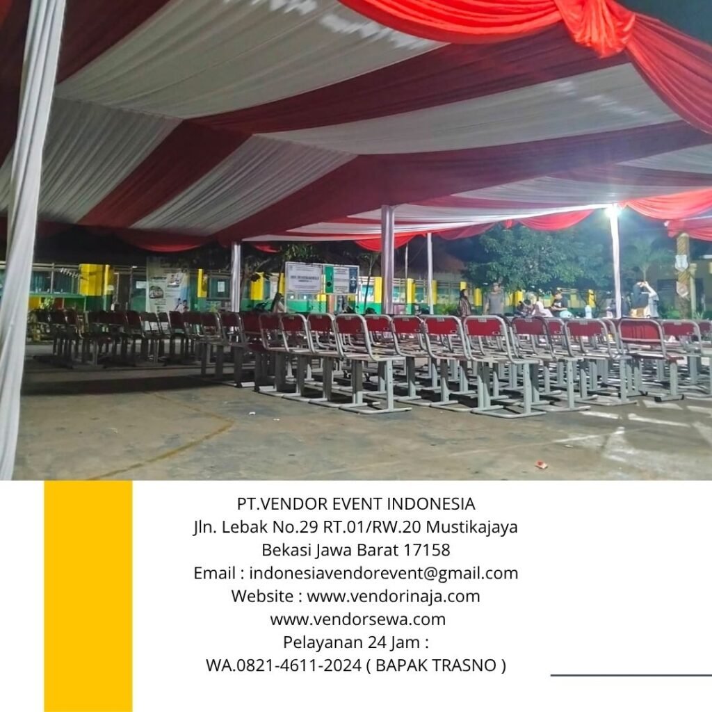 Sewa Tenda Serut merah putih Lebak bulus Jaksel